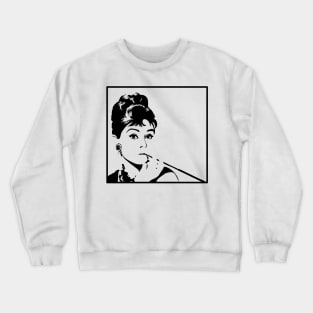 Audrey Hepburn Crewneck Sweatshirt